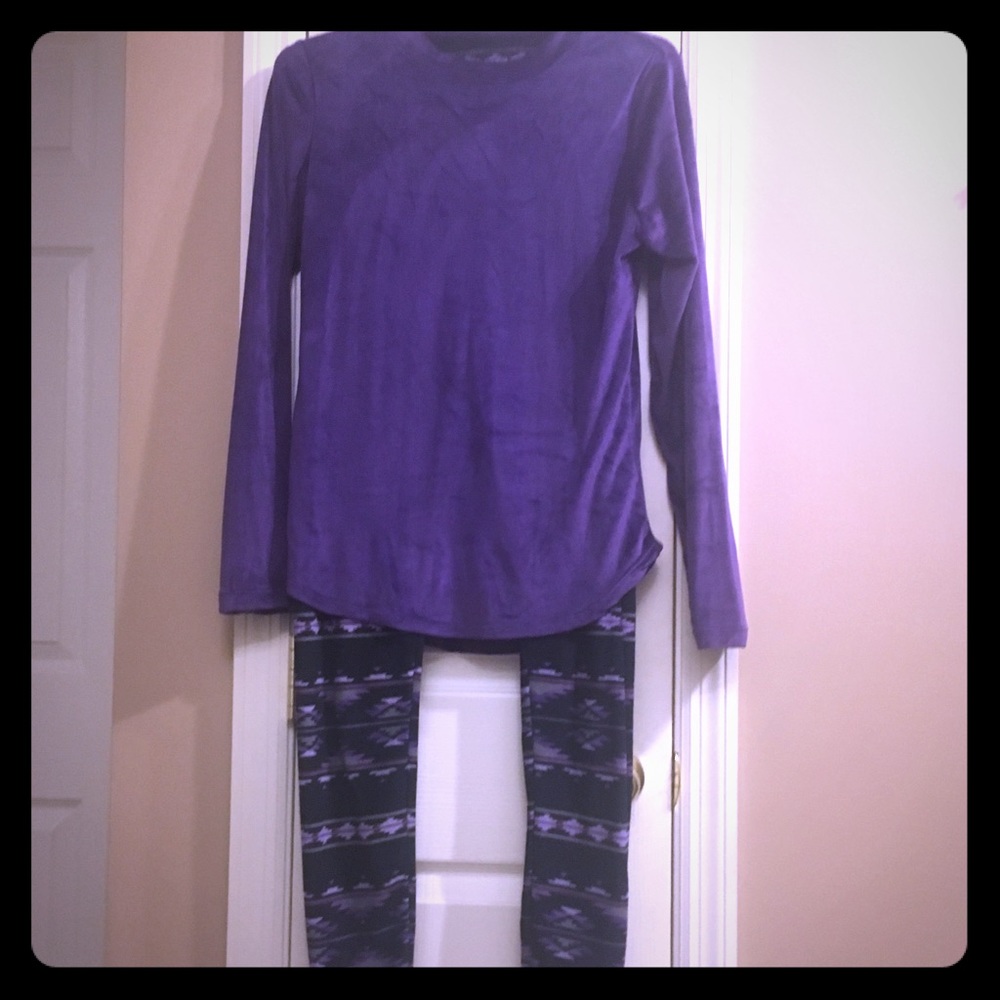 Cuddl Duds Climate Right pant/top set